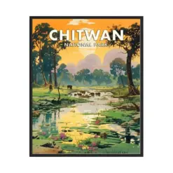 Hitman National Park Poster Art Print Retro National Park Gifts