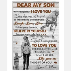 Hockey Gift For Son From Mom