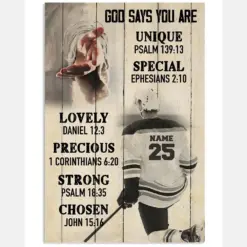 Hockey God Decor