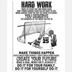 Hockey Hard Work