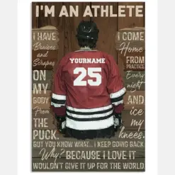 Hockey I Am An Athlete