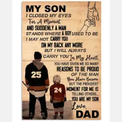 Hockey Love Dad