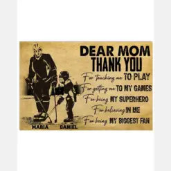 Hockey Mom And Son