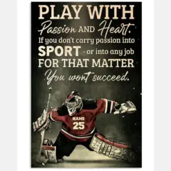 Hockey Play With Passion