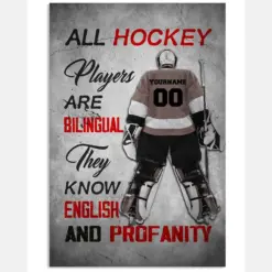 Hockey Players Are Bilingual