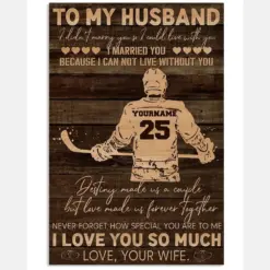 Hockey To My Husband