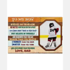 Hockey To My Son From Dad