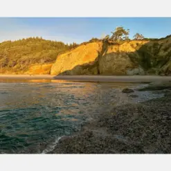 Hug Point Just South Of Cannon Beach Oregon