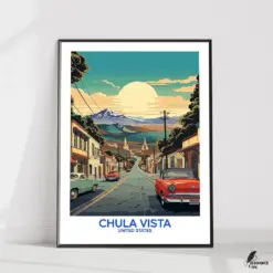 Hula Vista Vista Wall Art Gift Anniversary Gift