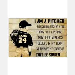 I Am A Pitcher Baseball