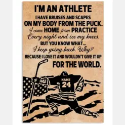 I Am An Athlete Hockey