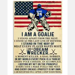 I Am Goalie Hockey