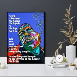 I Said A Hip Hop The Hippie Magical Hippie Poster, Canvas