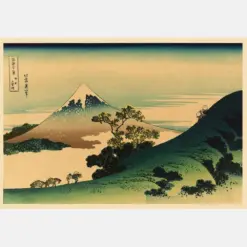 Japanese Art Fine Art Reproduction To Fuji Vista Ca By Fine Art Print