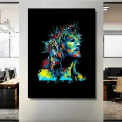 Jesus Canvas Waiting - Christian Canvas - Jesus Home Decor - God Canvas Prints - Jesus Canvas Art - Christian Wall Art - Scripture Canvas
