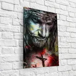 Jesus Crowned With Thorns Canvas Art