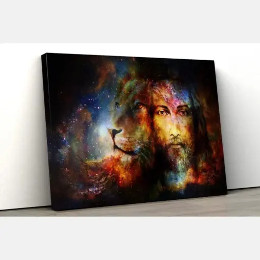 Jesus The Lion Of Judah Wall Art Extra Large Jesus Canvas Christian Canvas God Canvas Canvas Prints Gift Canvas Wall Art Canvas A 1