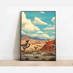 Joshua Tree Majesty | National Park Print Desert Landscape Art Adventure Decor California Dreaming Wall Art