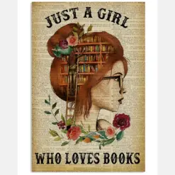 Just A Girl Who Loves Books Redhead Reading