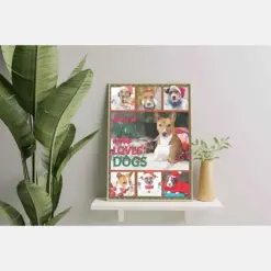 Just A Girl Who Loves Dog, Christmas Basenji Dog
