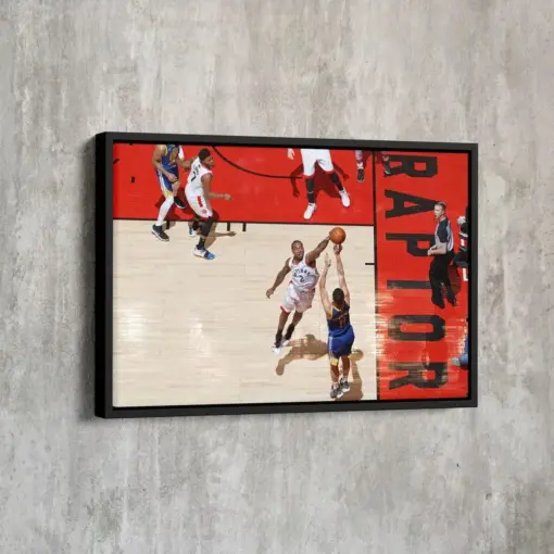Kai Anthony Leonard Canvas Leonard Block Play Thompson , Basketball Final Games , Legend Basketball Player , Father's Day Gift