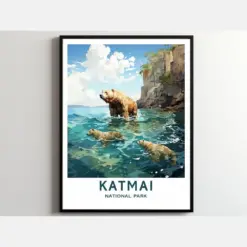 Karma Travel Print Wall Art Karma Wall Hanging Home Decor Karma Gift Art Lovers National Park Art Poster