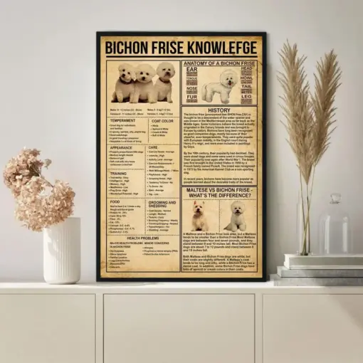 Knowledge Poster Vintage Knowledge Decor Home