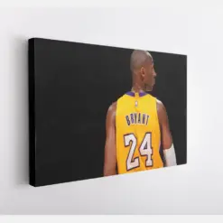 Kobe Bryant Sport Wall Art Motivational Art Canvas Gym Wall Decor Man Cave Canvas Art Basketball Canvas Art Famous Canvas