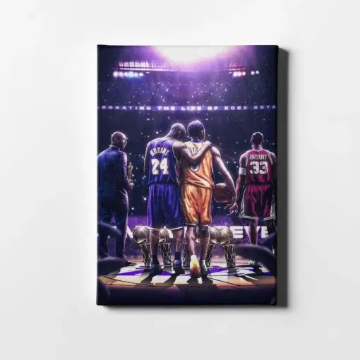 Kobe Bryant Wall Art Poster Print Black Mamba Poster Kobe Bryant Gift Gift For Basketball Birthday Gift Canvas Painting Wall Decor