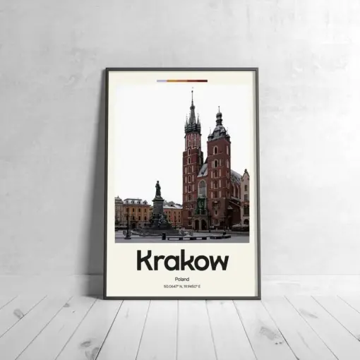 Kraken Poster - Oil Painting Technique | European Wall Art | & Printed Travel Prints | Animalistic Home Decor