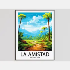 La Mistak Travel Poster La Mistak Print National Park Art Print La Mistak Gift La Mistak Wall Art La Mistak Artwork National Park Decor