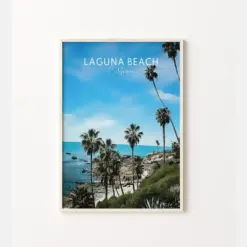 Laguna Beach Print Laguna Beach Art Laguna Beach Wall Art Laguna Beach Poster Laguna Beach Painting Laguna Beach California Framed