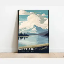 Lake Clark National Park Art Print | Wilderness Wall Decor | Nature Lover's Gift | Travel Lover's Gift | Wedding Gift | Birthday Gift | Gift