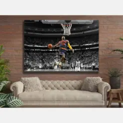 Lebron James Canvas Cleveland Cavaliers Basketball Canvas Ready To Hang Office Canvas Modern Living Room Canvas Birthday Gift Wall Art