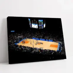 Madison Square Garden Wall Art | New York Knicks Canvas | Basketball Stadium Poster | Nba Wall Art | Sport Canvas | Home & Office Wall Art