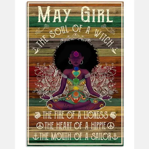 May Girl Yoga The Soul Of A Witch Black Girl