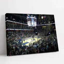 Memphis Grizzlies Canvas | Fedex Forum Wall Art | Basketball Stadium Poster | Sport Fan Home Decor | Home & Office Wall Art | Home Gift