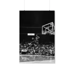 Michael Jordan Poster - Captivating Moment Of Basketball Greatness