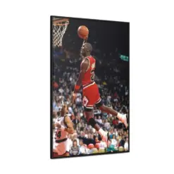 Michael Jordan Poster Nba Basketball Photography Wall Art Of Jordan Dunk Man Cave Decor Trendy Wall Art Aesthetic Room Decor