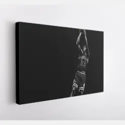 Michael Jordan Wall Art Michael Jordan Michael Jordan Poster Michael Jordan Canvas Basketball Wall Art Sports Canvas Basketball Print