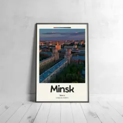 Mink Poster - Oil Painting Technique | European Wall Art | & Printed Travel Prints | Animalistic Home Decor