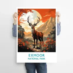 Moor Travel Print Wall Art Moor Wall Hanging Home Decor Moor Gift Art Lovers National Park Art Poster