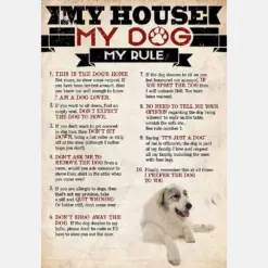 My House My Dog My Rule Great Pyrenees