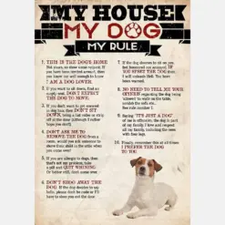 My House My Dog My Rule Jack Russell Terrier