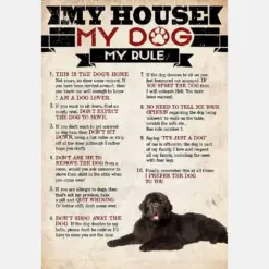 My House My Dog My Rule Newfoundland