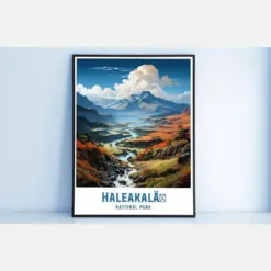 National Park Travel Posters Wall Art Print Framed Gifts Bedroom Hawaii Large Framed Vacation Home Decor Wall Hangings Living Room