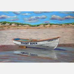 Nausea Beach Cape Cod Art Print