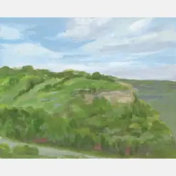 Original Painting Barn Bluff