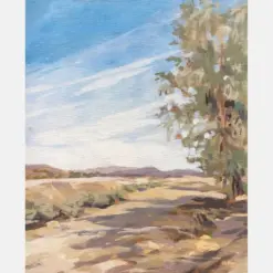 Painting - Original Of Historic Campbell House Desert View