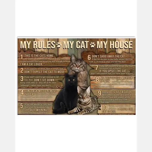 Pallet My House My Cat My Rules